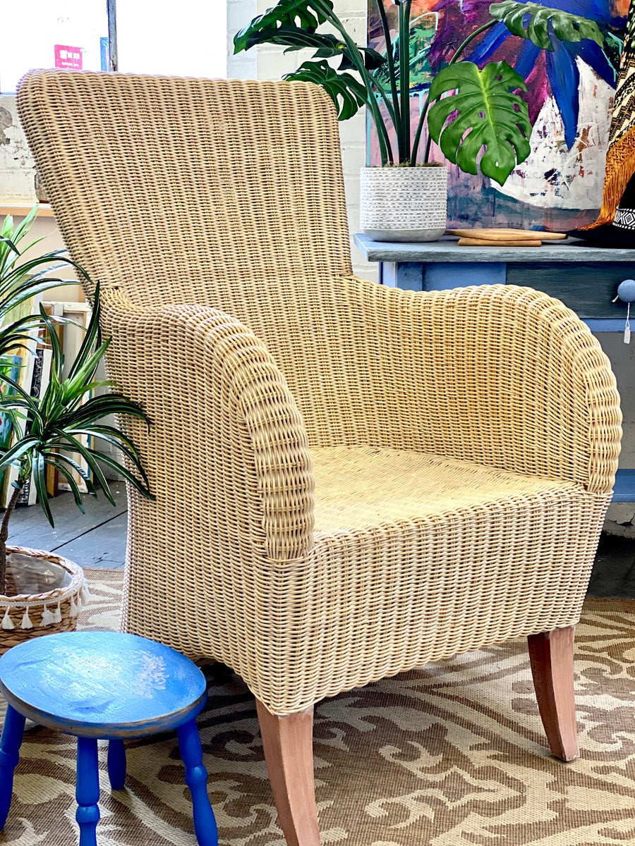 Rattan chair – Girl UPcycled